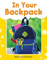 In Your Backpack by Rice, Dona Herweck