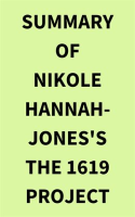 Summary of Nikole Hannah-Jones's The 1619 Project by Media, IRB