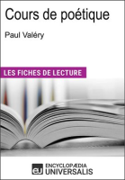 Cours de poétique de Paul Valéry by Universalis, Encyclopaedia